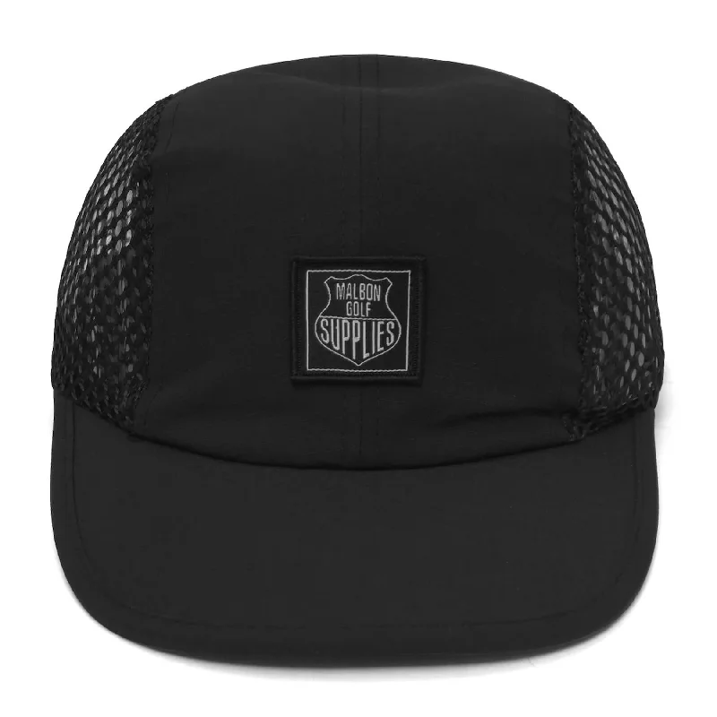 Ripstop Nylon 4 Panel Cap Onyx - 2024