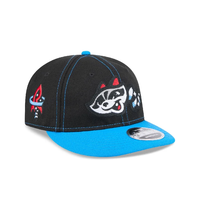 Rocket City Trash Pandas Thunder Crown Retro Crown 9FIFTY Snapback Hat