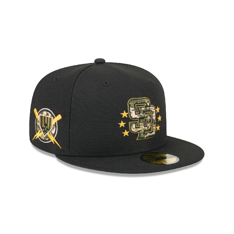 San Diego Padres Armed Forces Day 2024 59FIFTY Fitted Hat