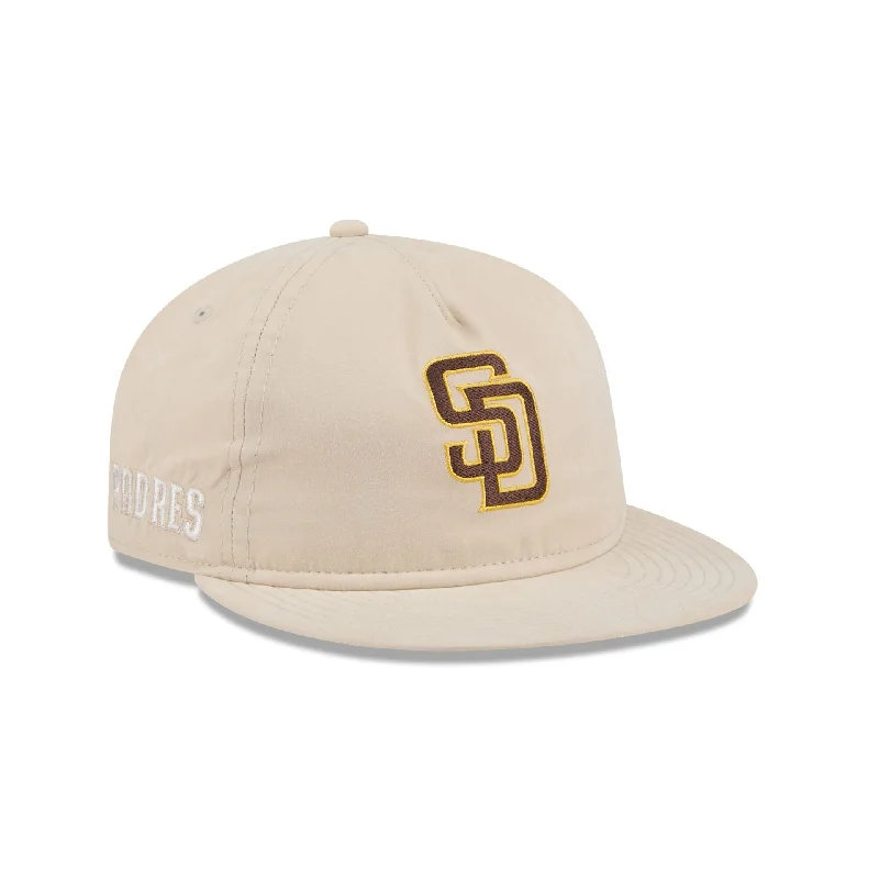 San Diego Padres Brushed Nylon Retro Crown 9FIFTY Adjustable Hat