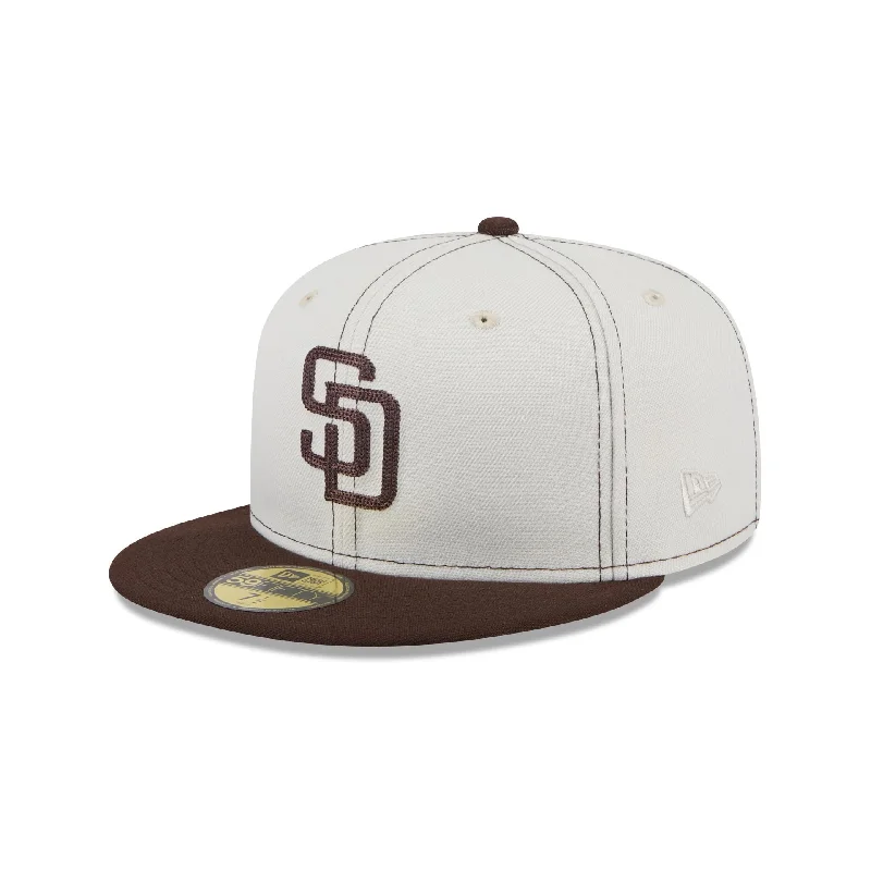 San Diego Padres Sandy Linen 59FIFTY Fitted Hat