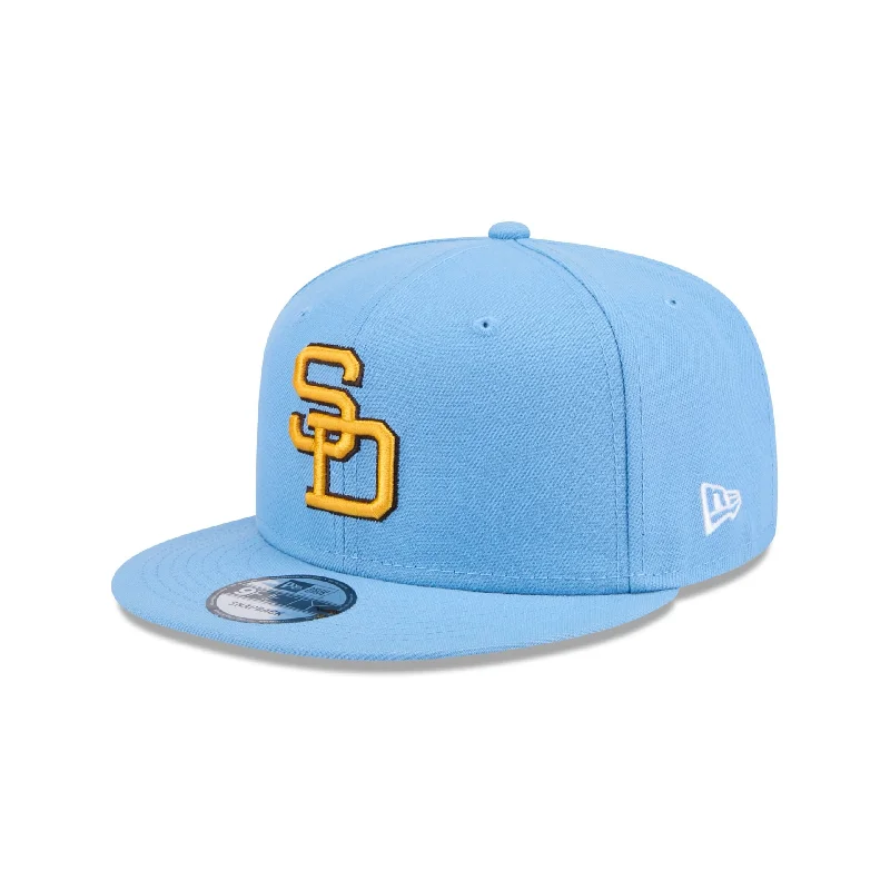 San Diego Padres Sky Blue 9FIFTY Snapback Hat