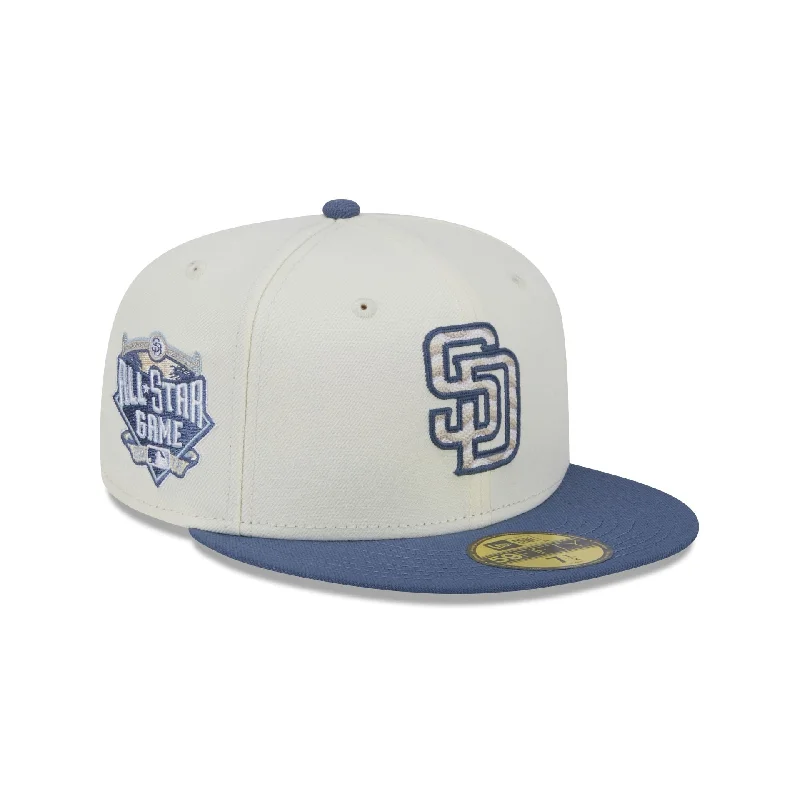 San Diego Padres Wavy Chainstitch 59FIFTY Fitted Hat