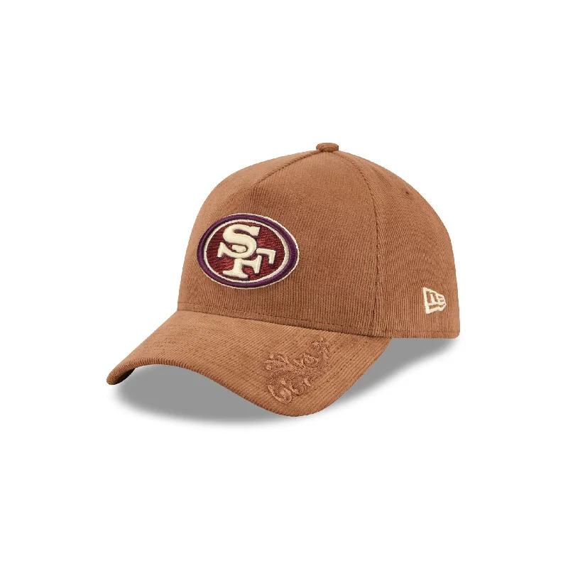 San Francisco 49ers Ornamental Cord 9FORTY A-Frame Snapback Hat