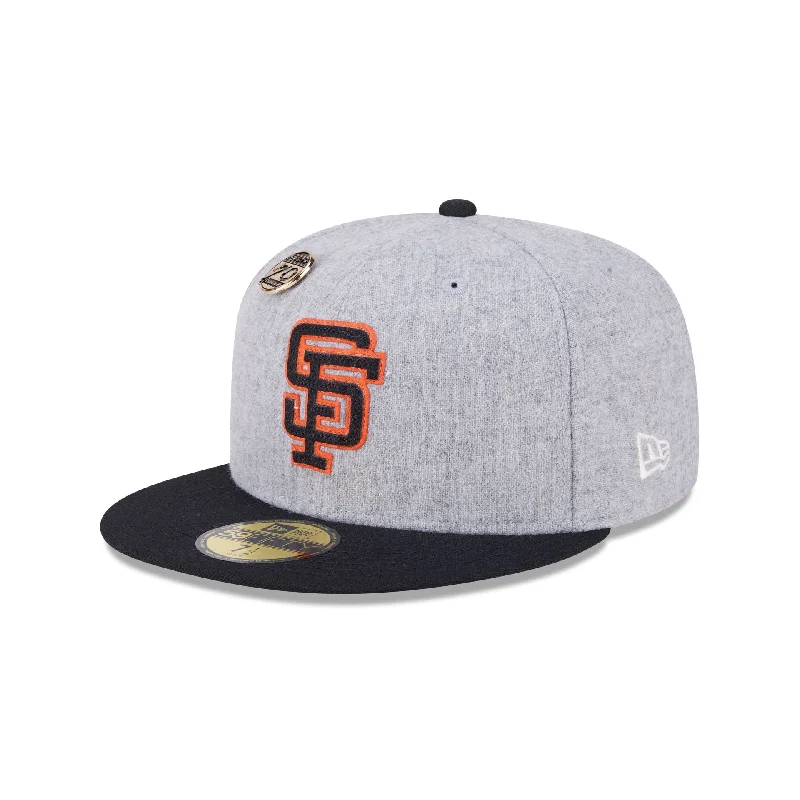 San Francisco Giants 70th Anniversary Gray 59FIFTY Fitted Hat