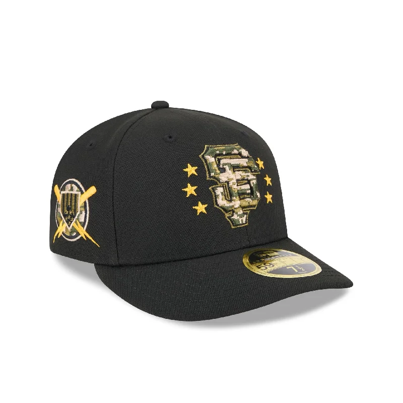 San Francisco Giants Armed Forces Day 2024 Low Profile 59FIFTY Fitted Hat