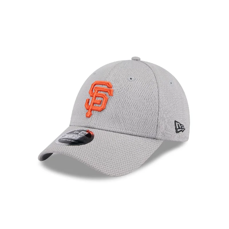 San Francisco Giants Gray 9FORTY Stretch-Snap Hat