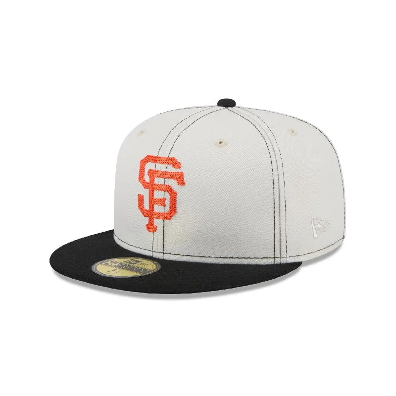 San Francisco Giants Sandy Linen 59FIFTY Fitted Hat