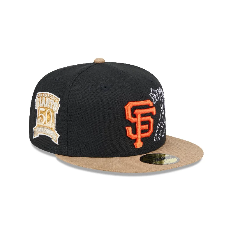 San Francisco Giants Western Khaki 59FIFTY Fitted Hat