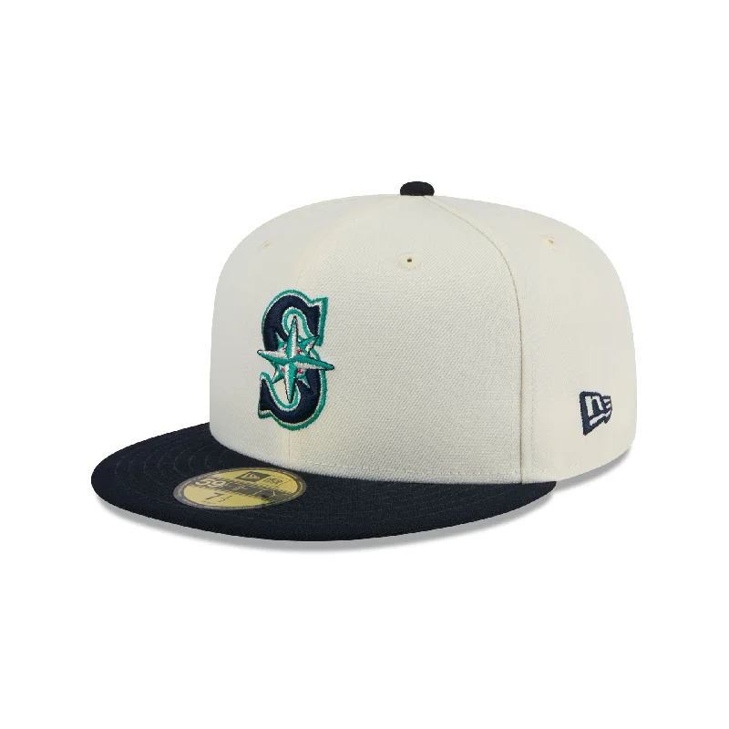 Seattle Mariners Chrome 59FIFTY Fitted Hat