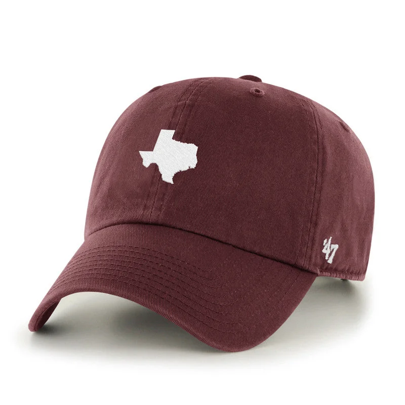 Simple Texas - Maroon