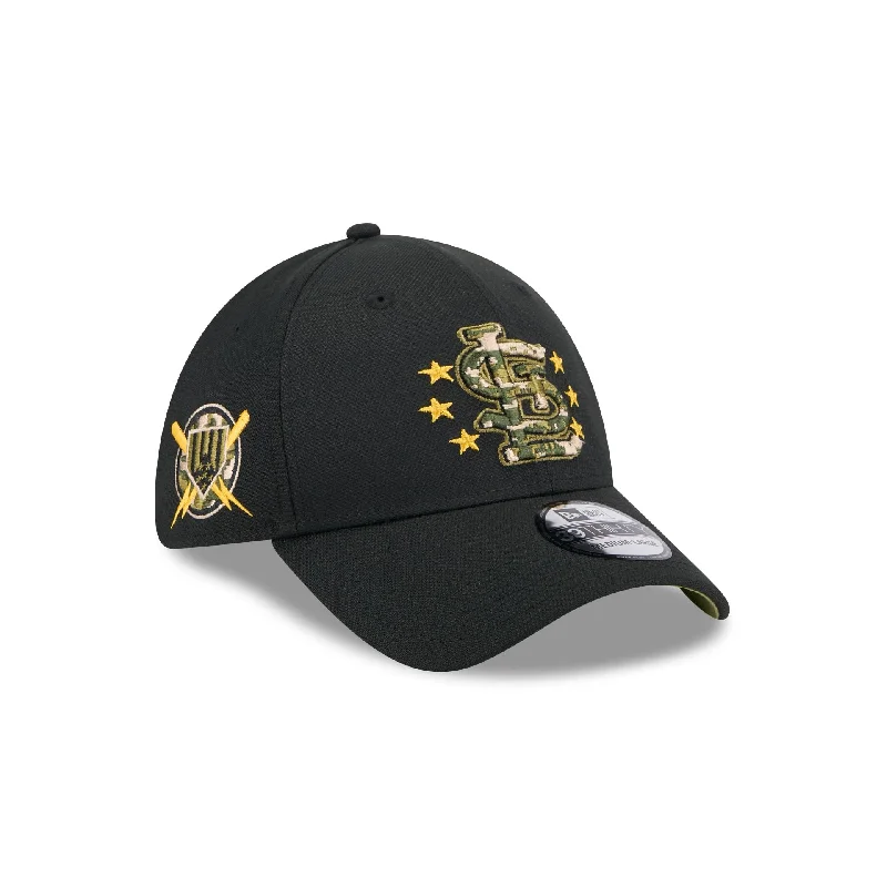 St. Louis Cardinals Armed Forces Day 2024 39THIRTY Stretch Fit Hat