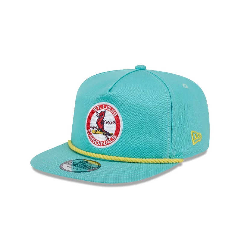 St. Louis Cardinals Clear Mint Golfer Hat