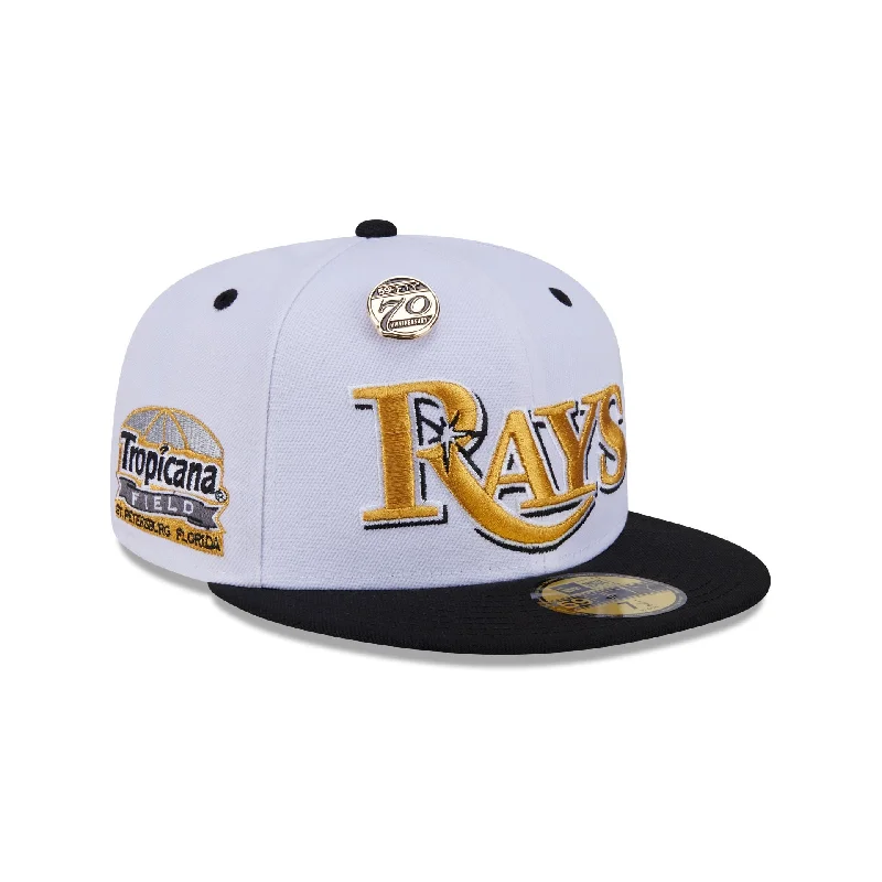 Tampa Bay Rays 70th Anniversary 59FIFTY Fitted Hat