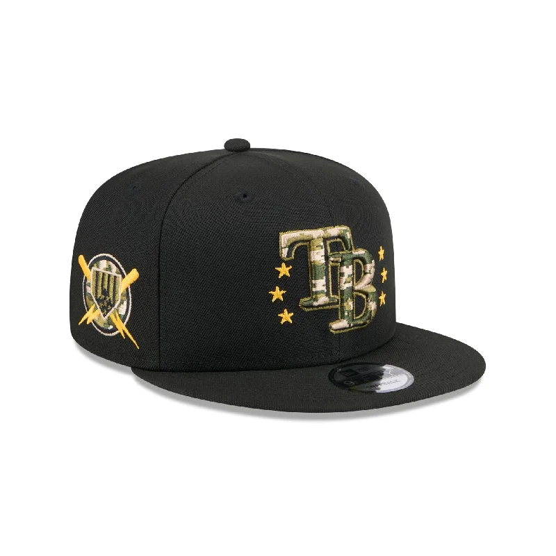 Tampa Bay Rays Armed Forces Day 2024 9FIFTY Snapback Hat