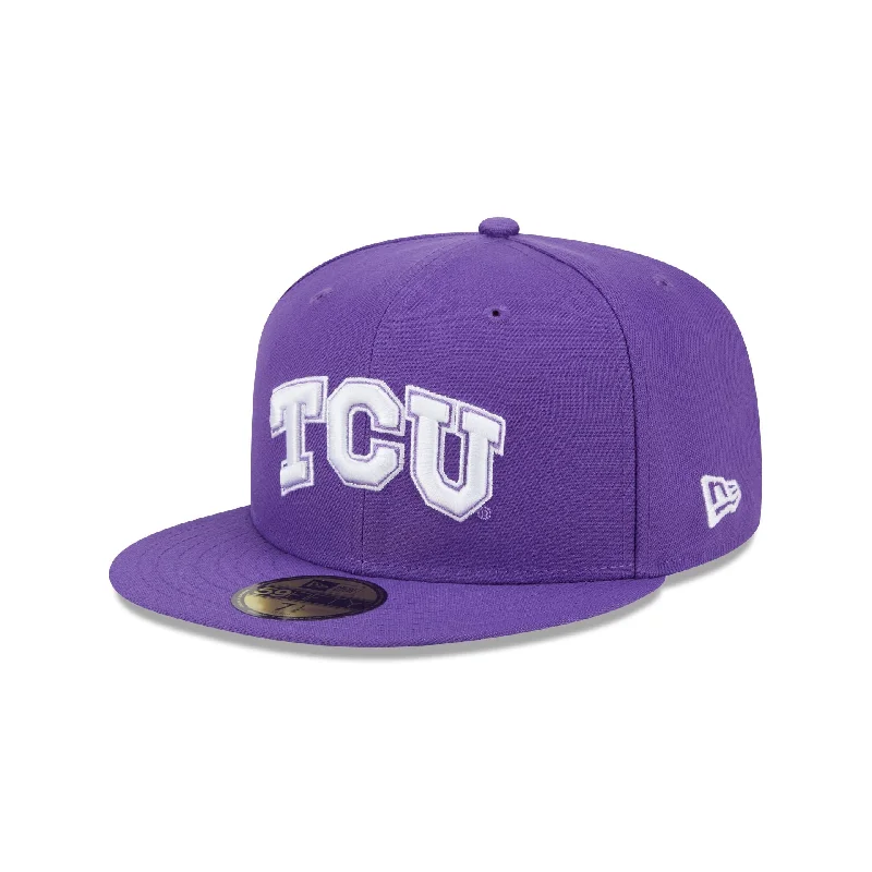 TCU Horned Frogs Purple 59FIFTY Fitted Hat