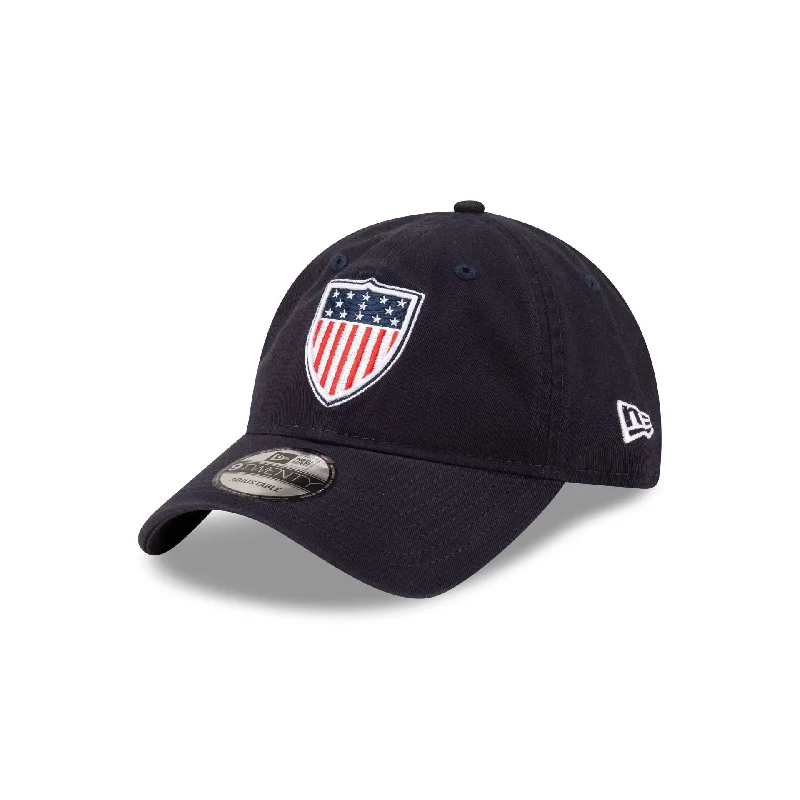 Team USA Shield Navy 9TWENTY Adjustable Hat