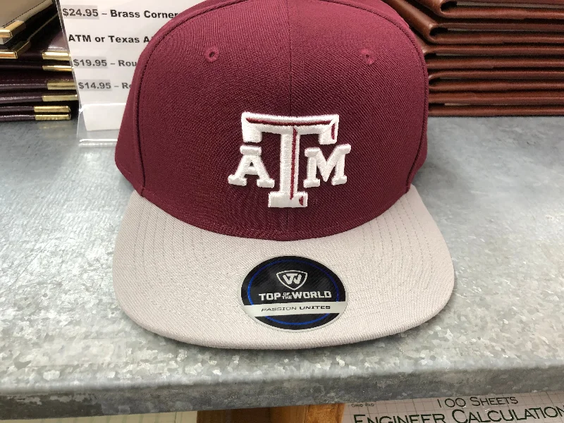 Texas A&M Victory Flat Brim Cap