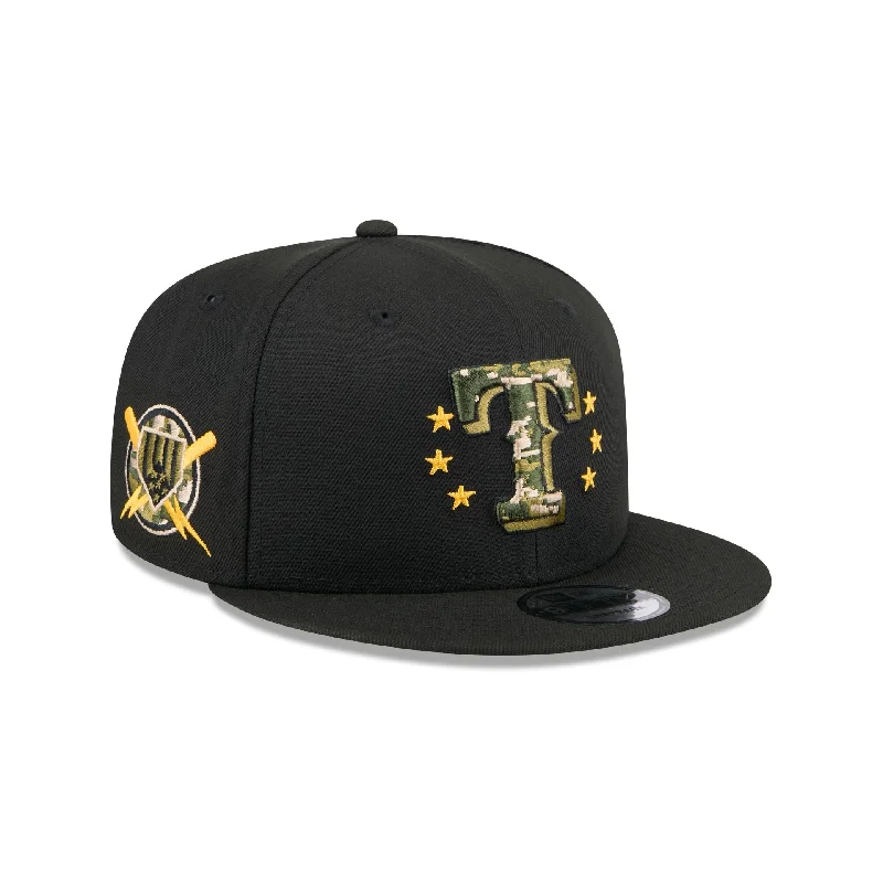 Texas Rangers Armed Forces Day 2024 9FIFTY Snapback Hat