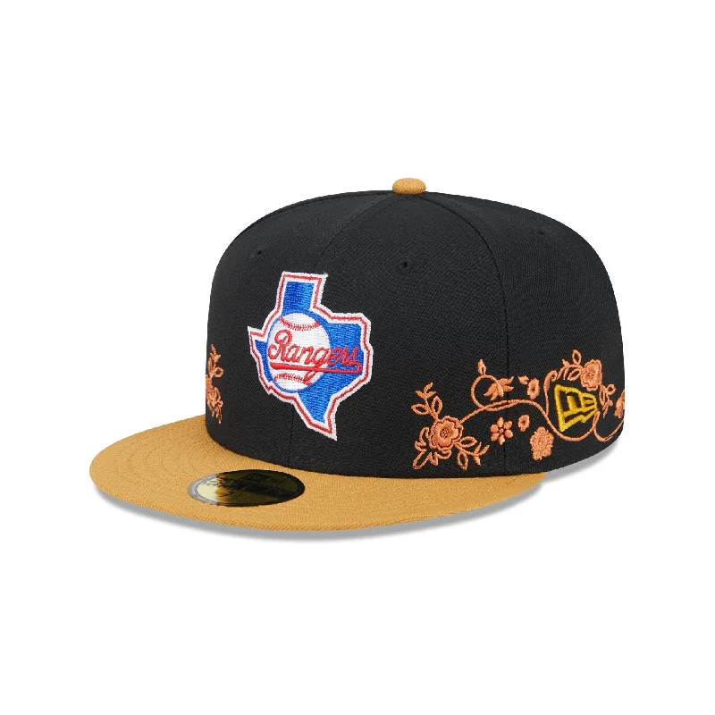 Texas Rangers Floral Vine 59FIFTY Fitted Hat