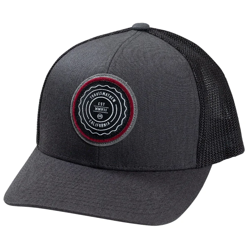 The Patch Cap Heather Grey Pinstripe - 2024