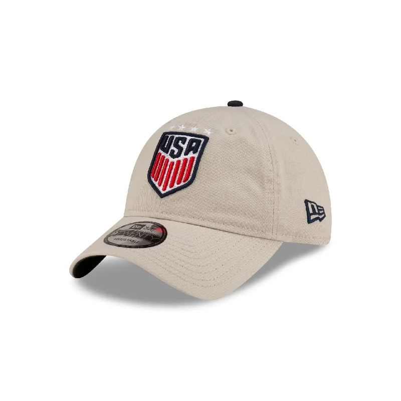 US Soccer Stone 9TWENTY Adjustable Hat