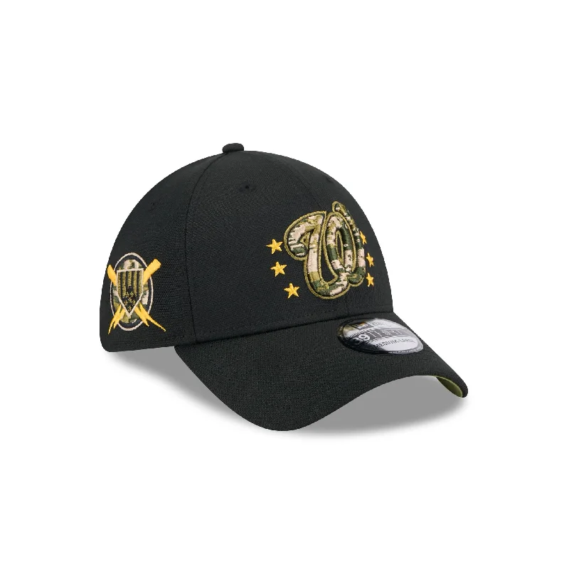 Washington Nationals Armed Forces Day 2024 39THIRTY Stretch Fit Hat