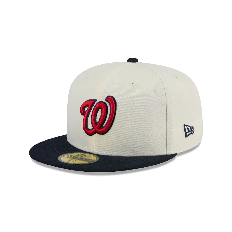 Washington Nationals Chrome 59FIFTY Fitted Hat