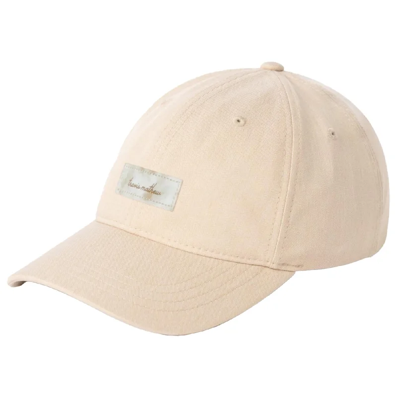 Womens Sabora Snapback Cap Natural - AW24