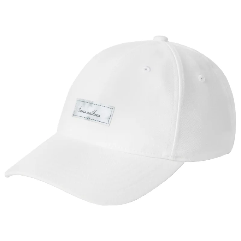 Womens Sabora Snapback Cap White - AW24