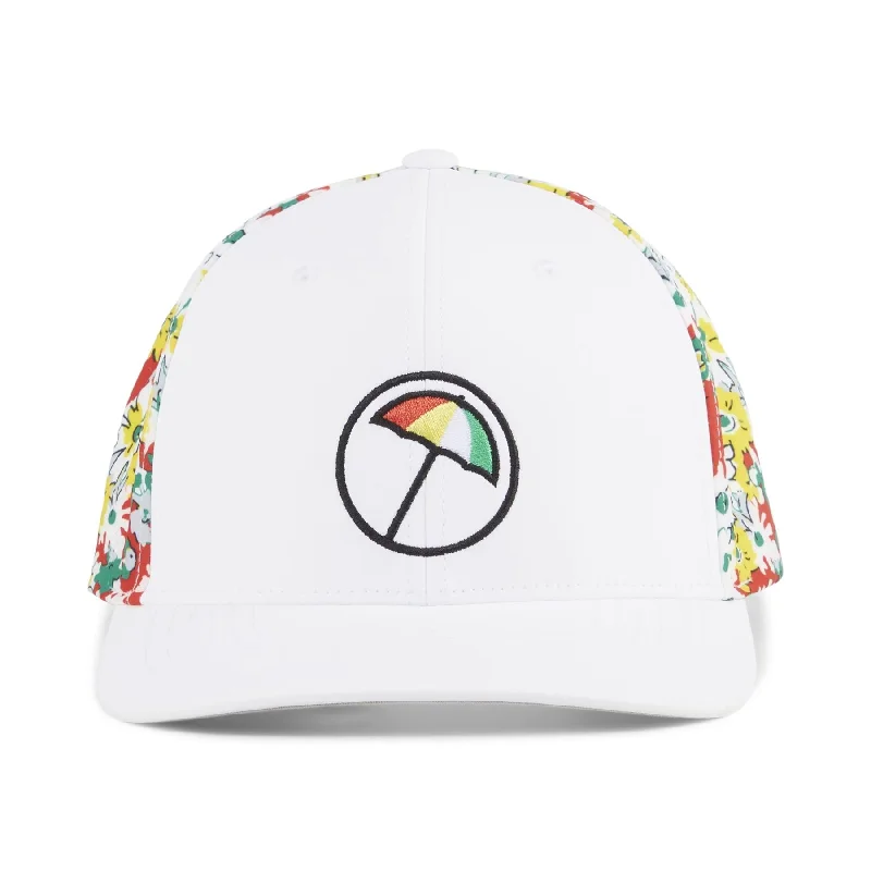 X AP Floral Tech Cap White Glow - SS24