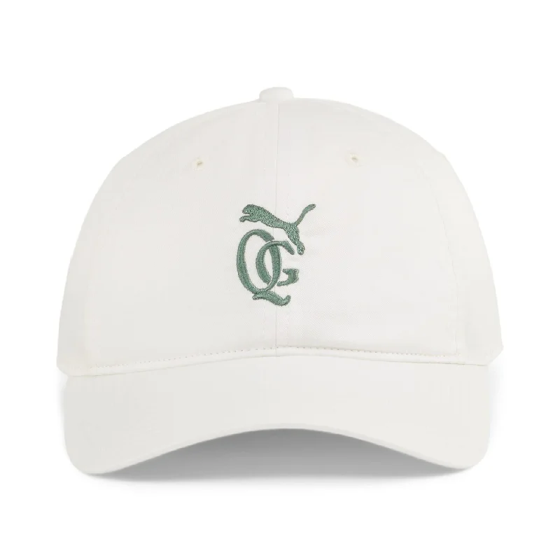 X QGC Dad Hat Warm White/Deep Forest - SS24