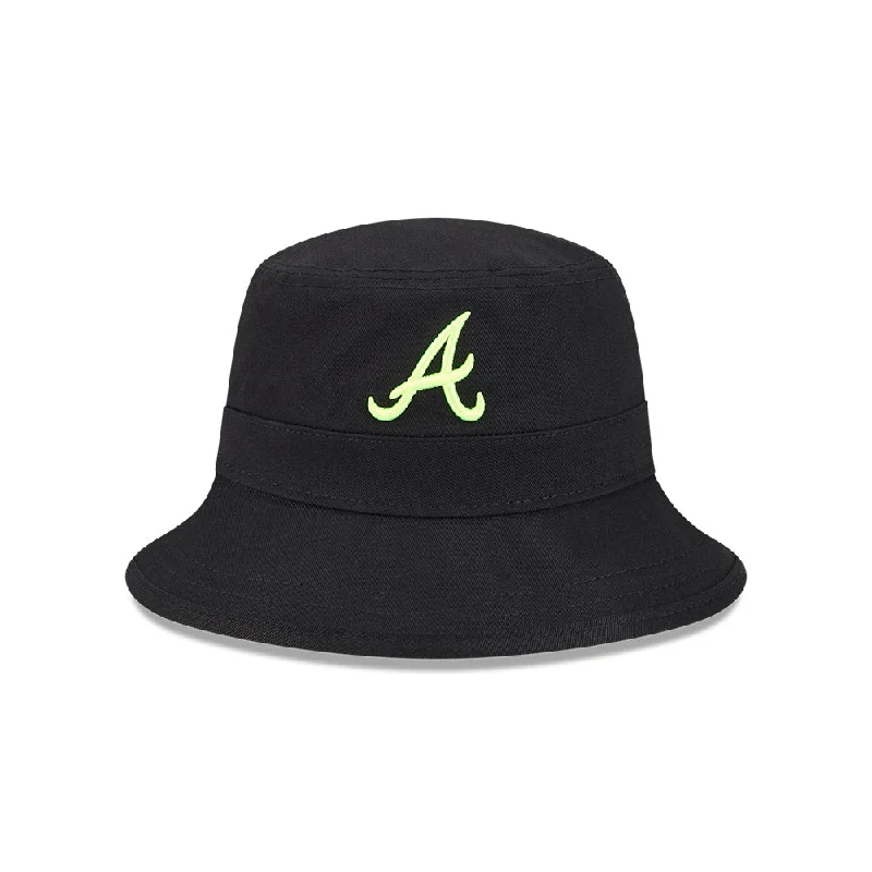 Atlanta Braves MLB Hi Vis Doodles Bucket