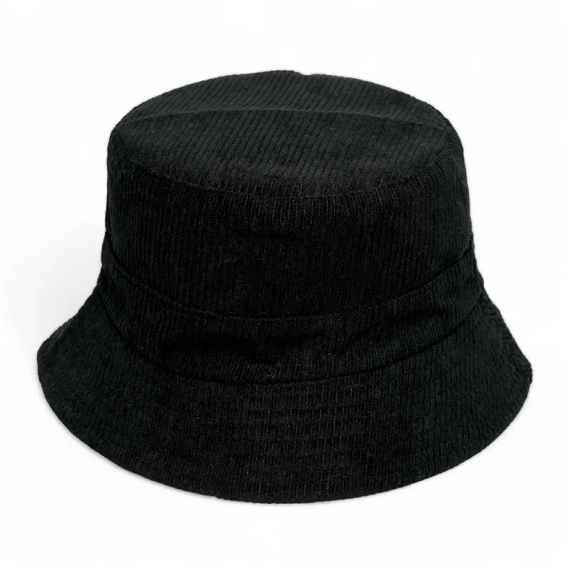 Chokore Reversible Corduroy Bucket Hat (Black)