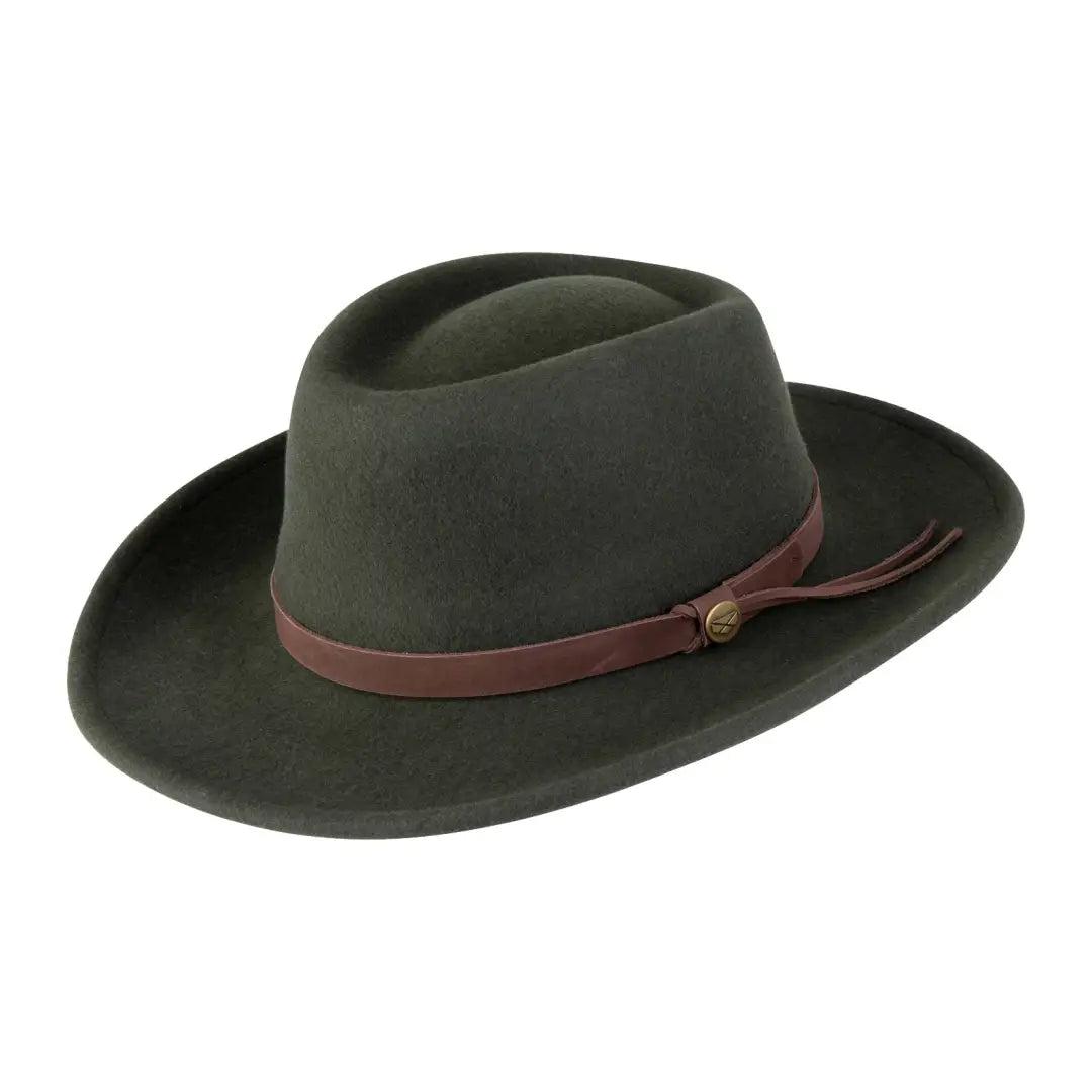 Hoggs Of Fife Perth Crushable Felt Hat