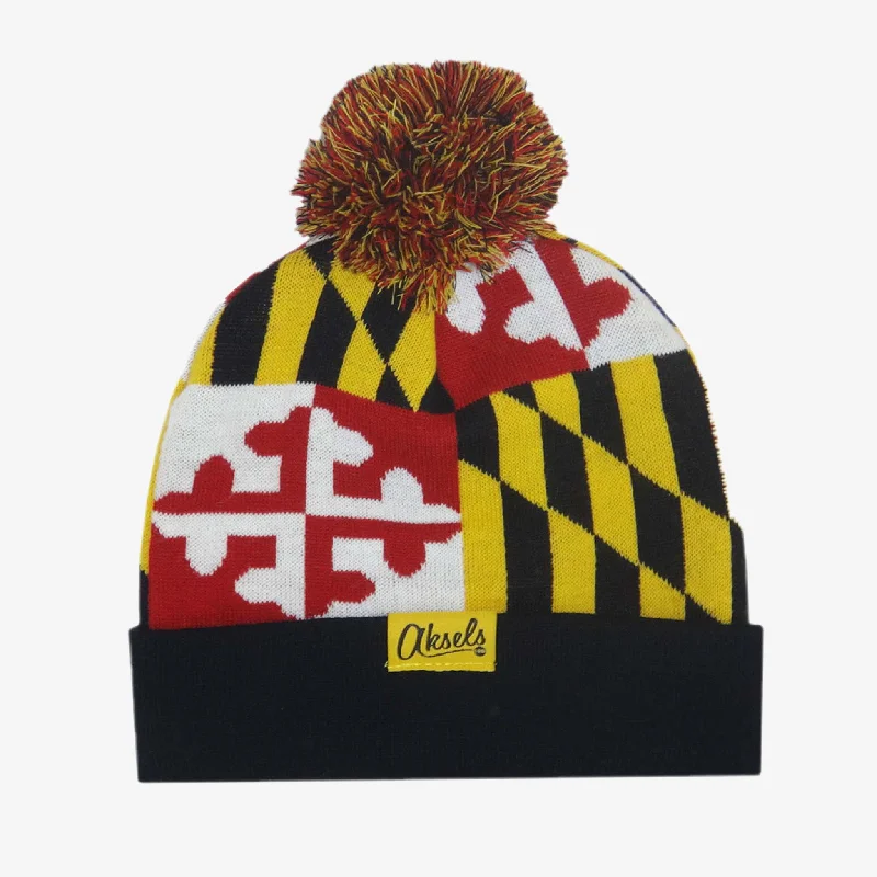 Maryland Flag Beanie