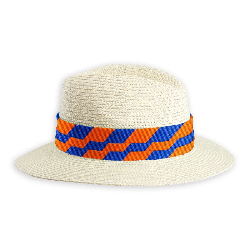 Collegiate Blue and Orange - Hat Band