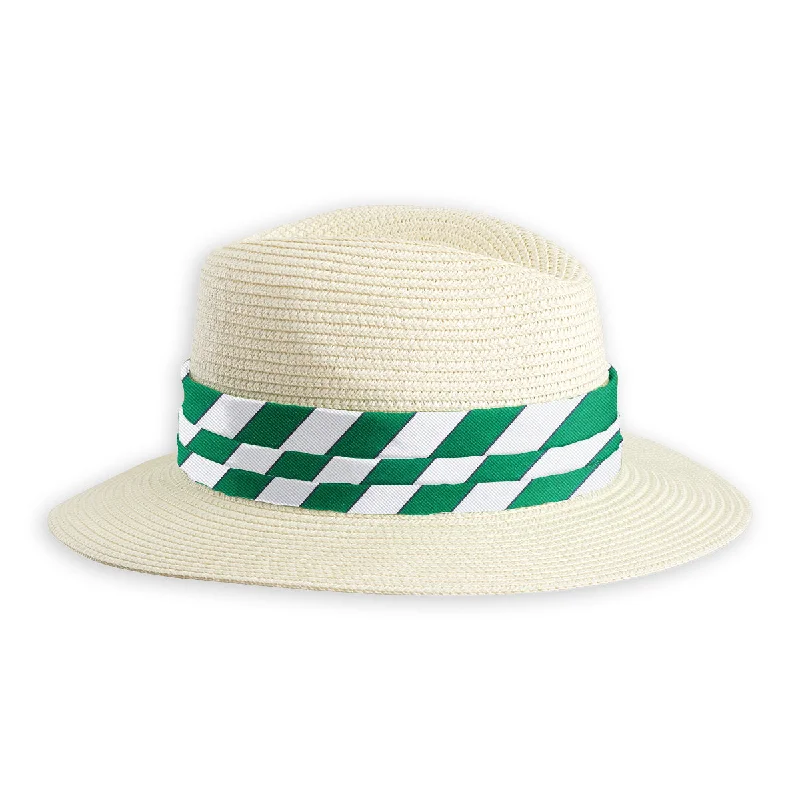 Scholastic Green/White - Hat Band