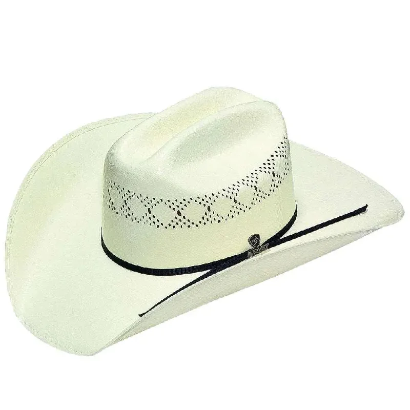 Ariat 2-Ply Cattleman (A73134) - (10X) Shantung Straw Cowboy Hat