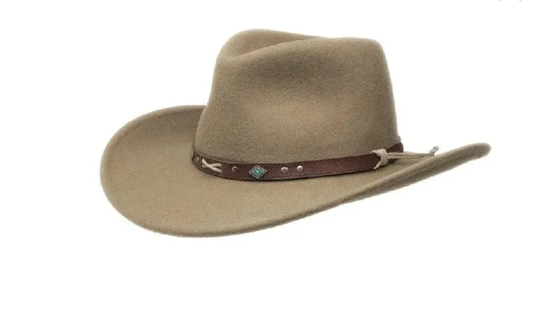 Black Creek (BC2007)- Crushable Wool Felt Cowboy Hat