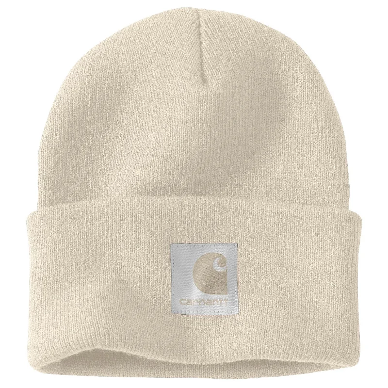 Carhartt Women's Knit Satin-Lined Logo Patch Beanie