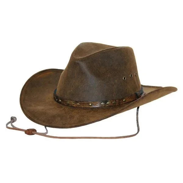 Outback Gold Dust - Oilskin Cowboy Hat