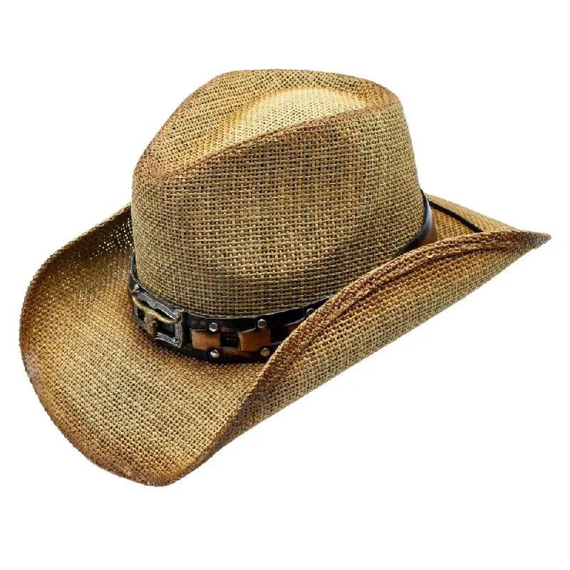 Peter Grimm Ezekiel - Seagrass Cowboy Hat