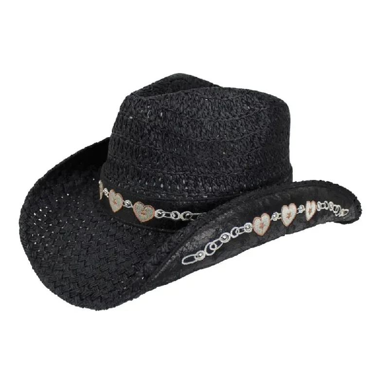 Peter Grimm Tres Corazon - Straw Cowgirl Hat